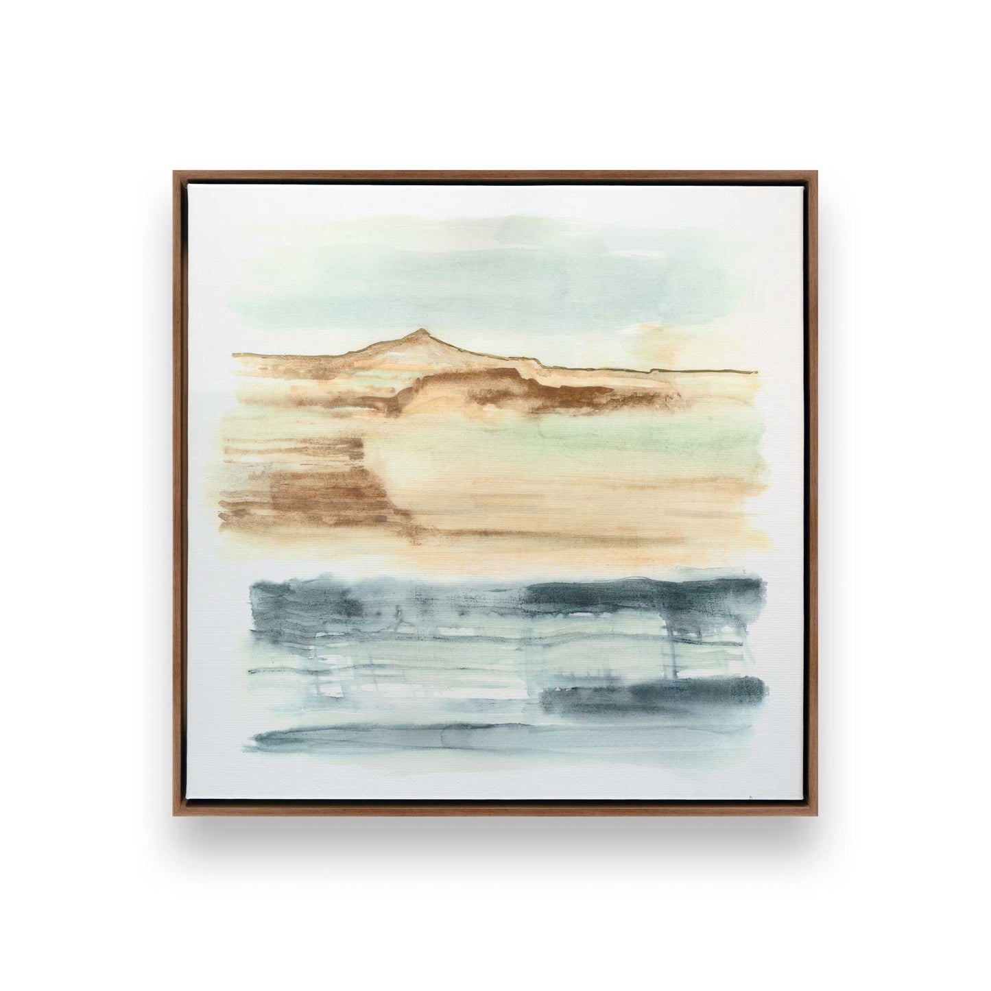 Sandy Sky Stripes, Set of 4 Canvas Prints