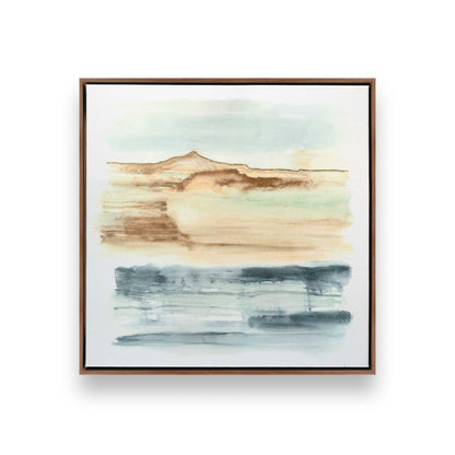 Sandy Sky Stripes, Set of 4 Canvas Prints