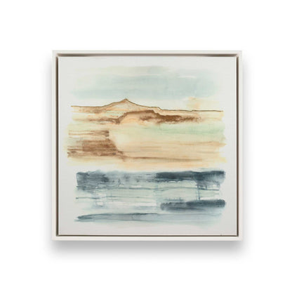 Sandy Sky Stripes, Set of 4 Canvas Prints