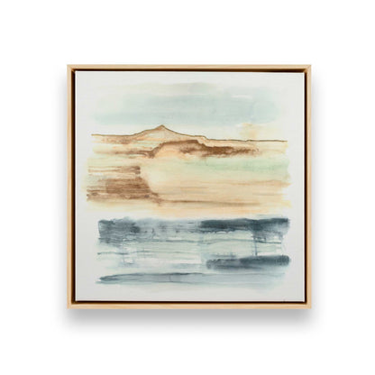 Sandy Sky Stripes, Set of 4 Canvas Prints