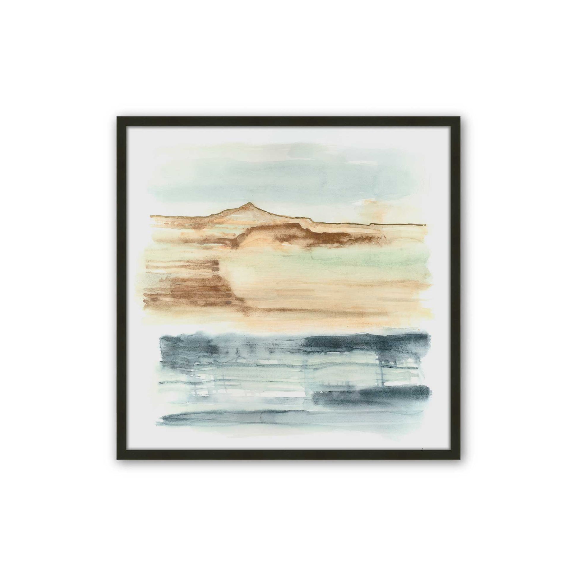 [Color:Satin Black], Picture of art in a Satin Black frame