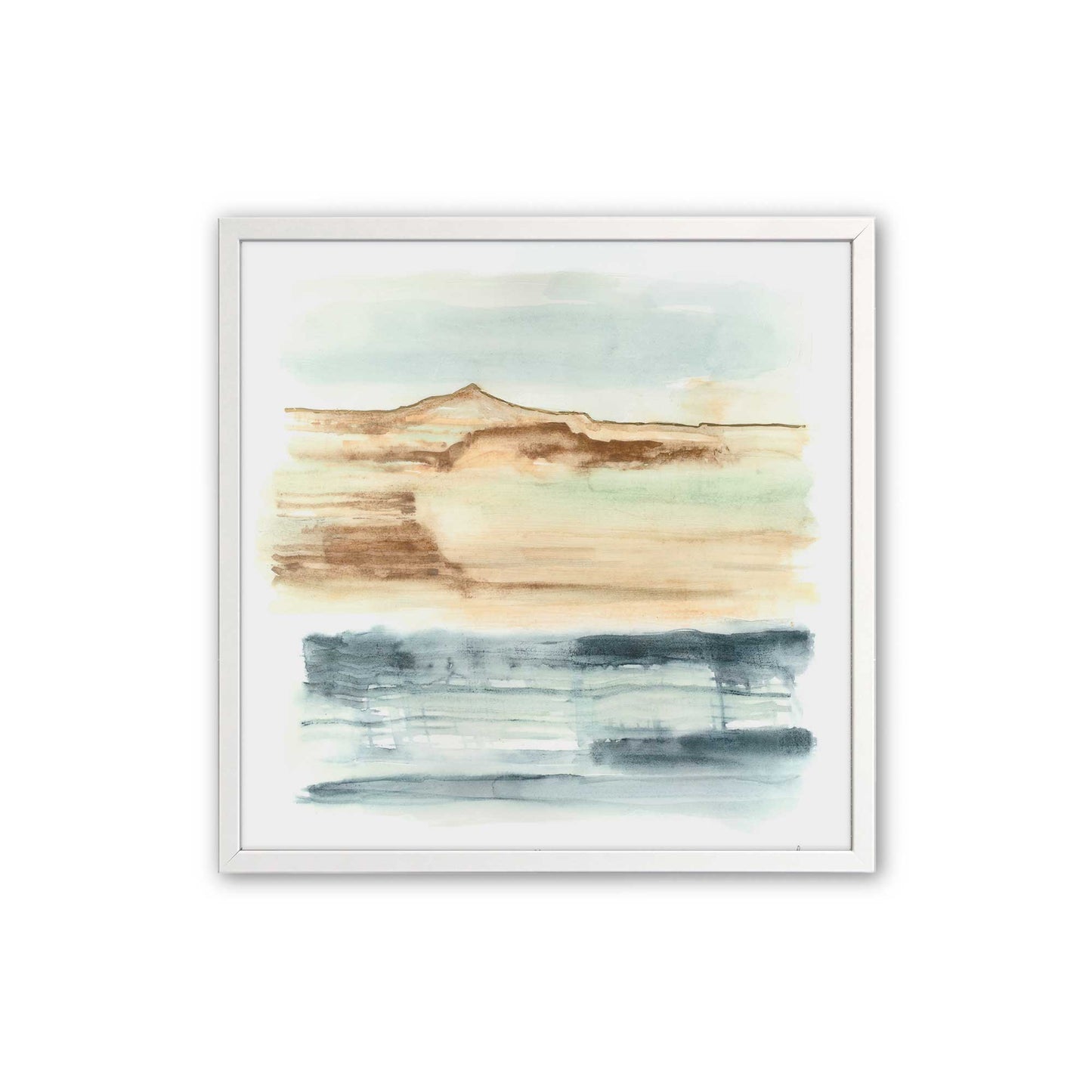 Sandy Sky Stripes Set of 4 Art Prints