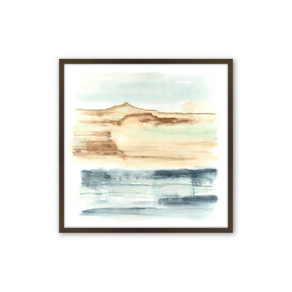 Sandy Sky Stripes Set of 4 Art Prints