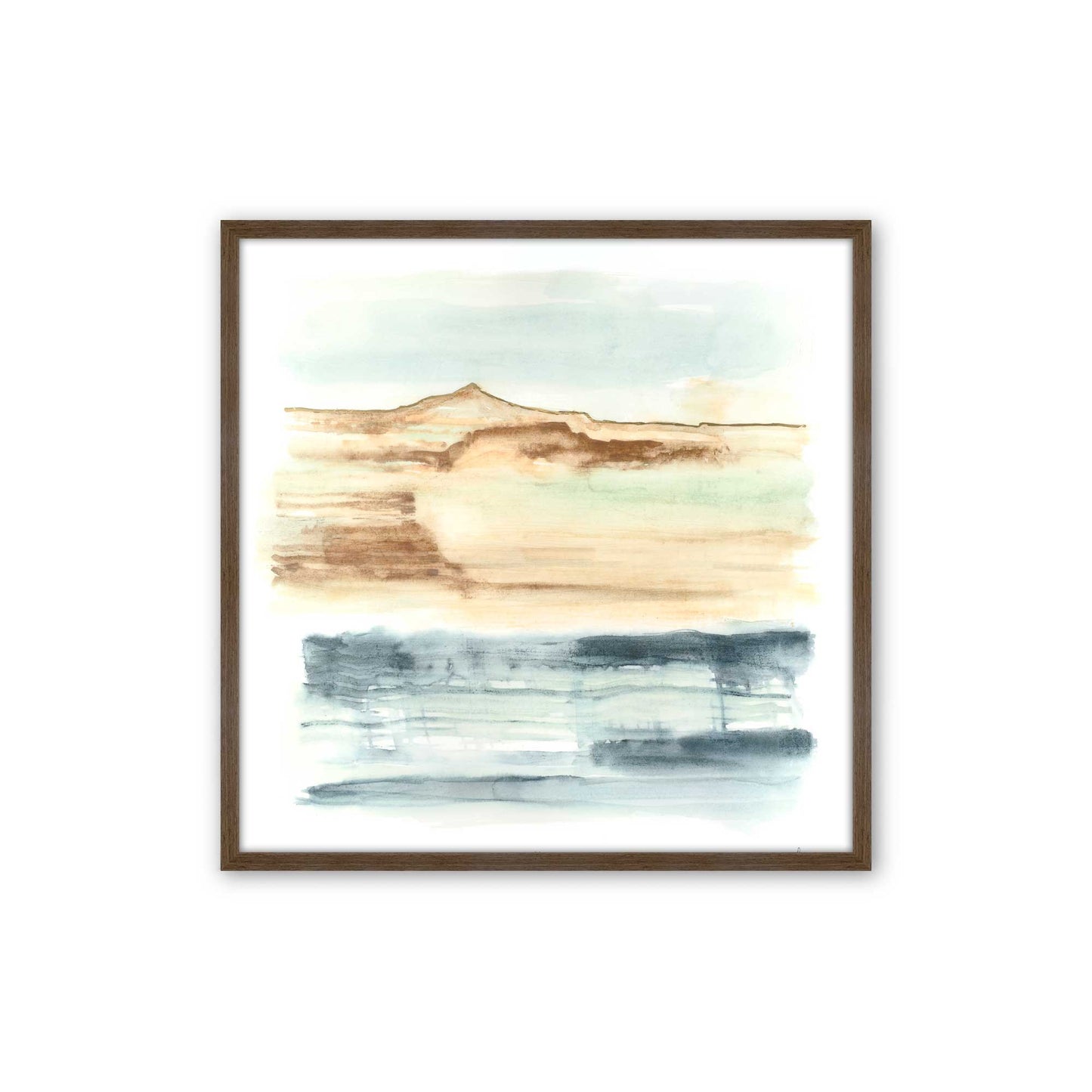 [Color:Walnut], Picture of art in a Walnut frame