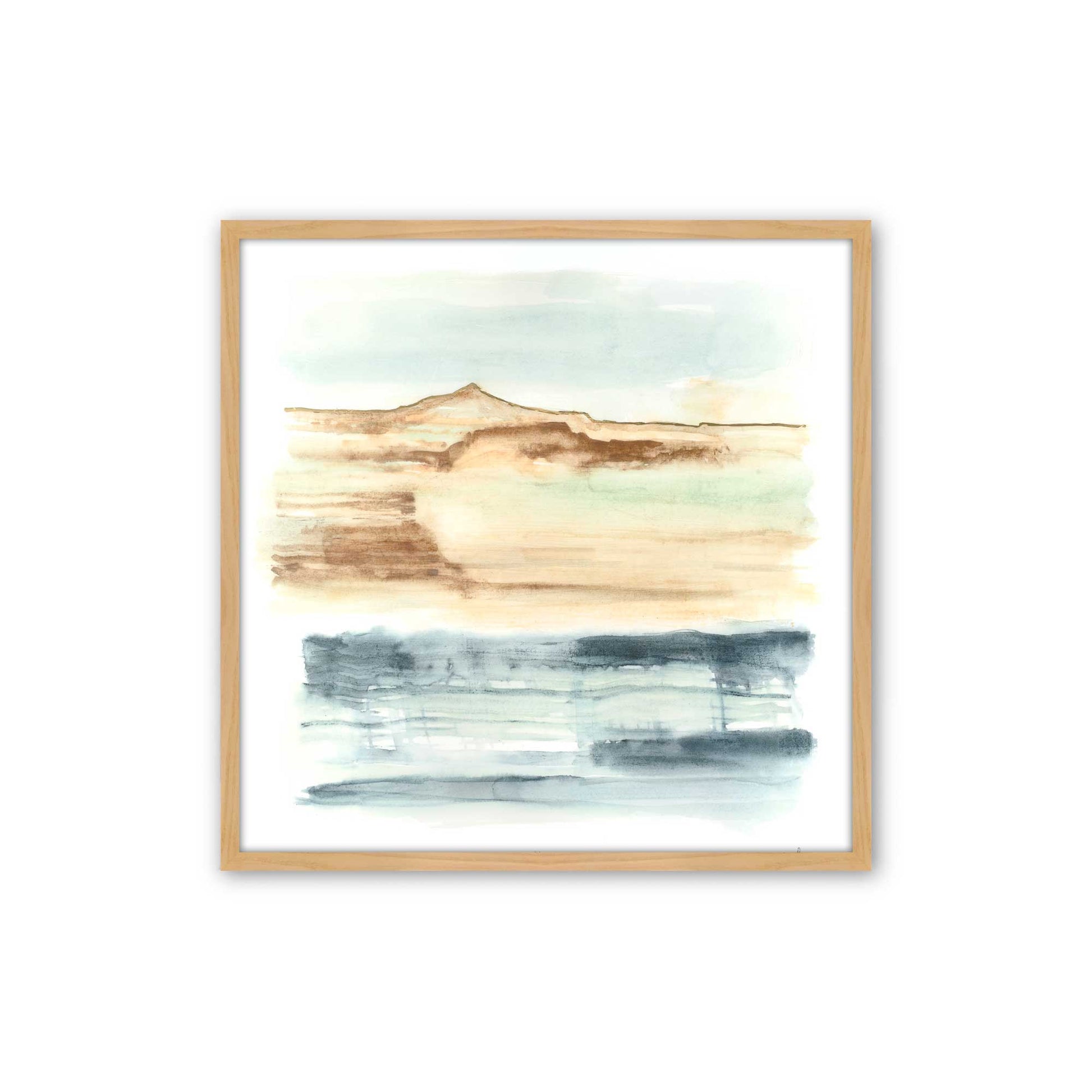 [Color:American Maple], Picture of art in a American Maple frame