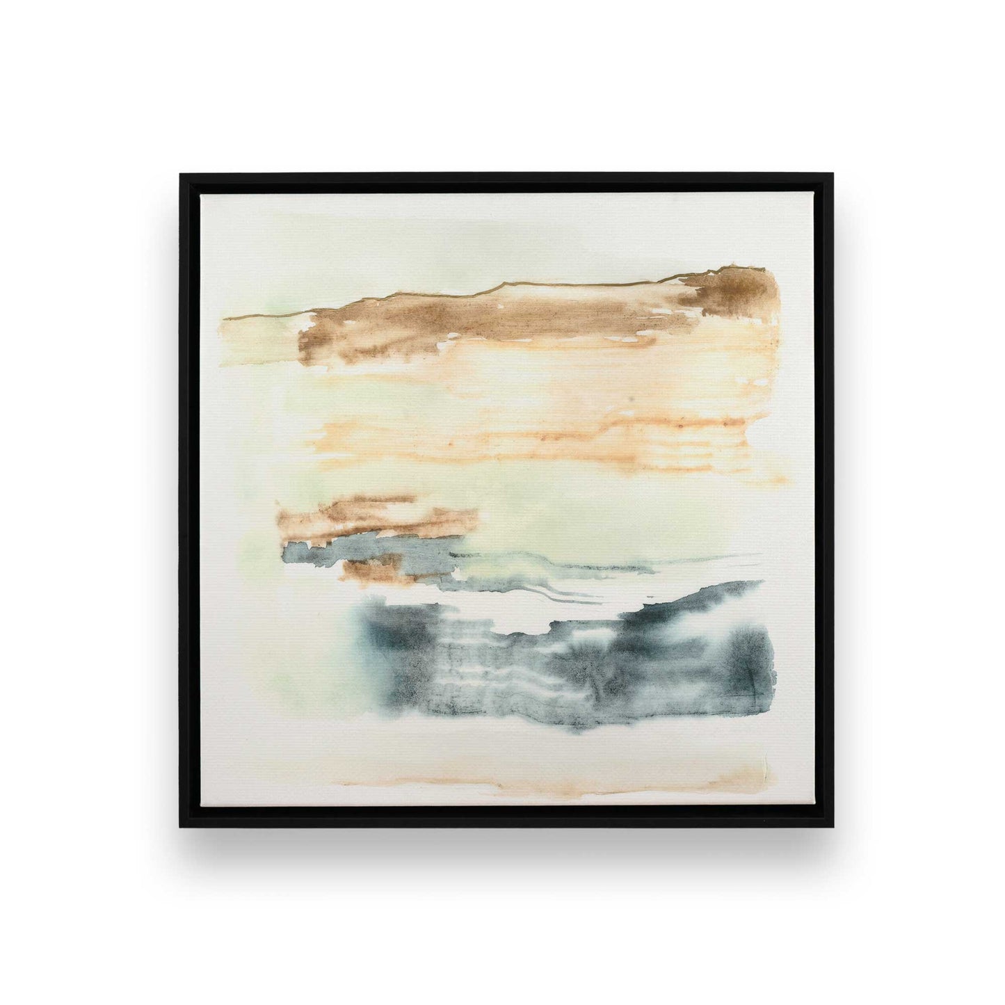 Sandy Sky Stripes, Set of 4 Canvas Prints