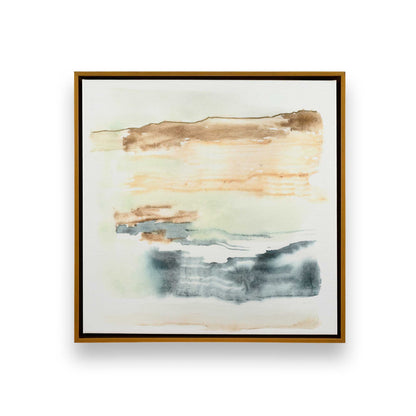 Sandy Sky Stripes, Set of 4 Canvas Prints