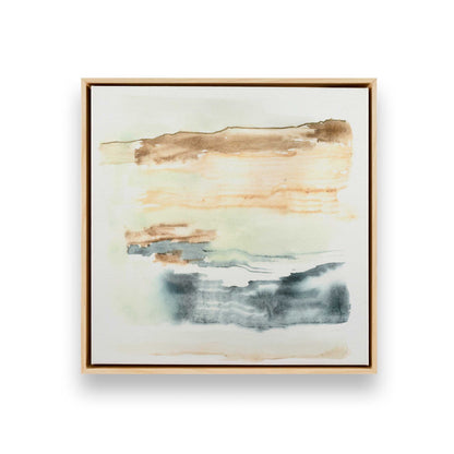 Sandy Sky Stripes, Set of 4 Canvas Prints