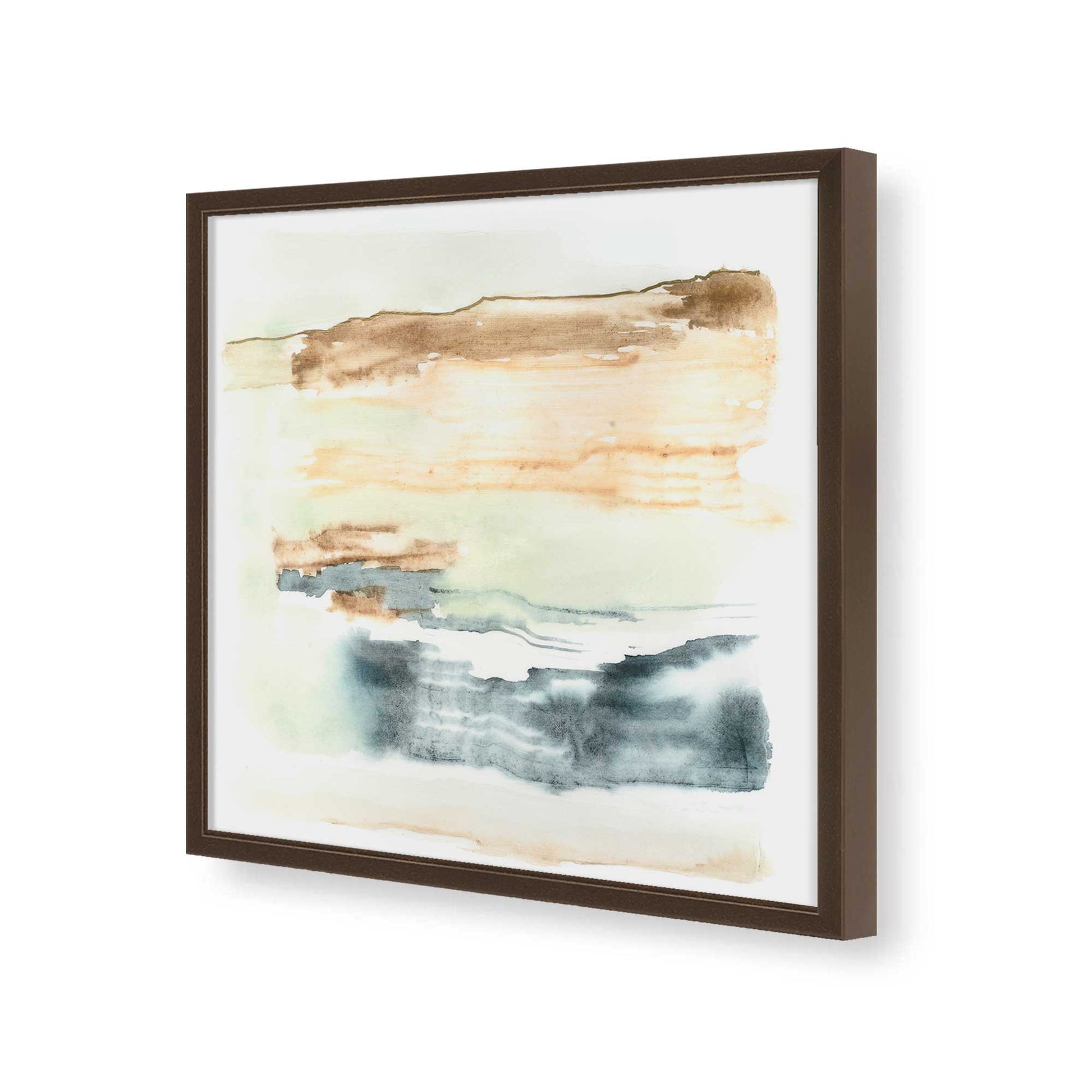 [Color:Espresso], Picture of art in a Espresso frame of the corner