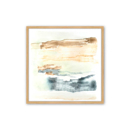 Sandy Sky Stripes Set of 4 Art Prints