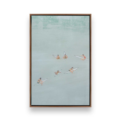 [Color:Walnut], Picture of art in a Walnut frame