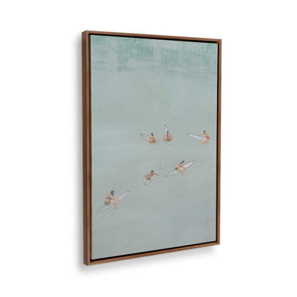 [Color:Walnut], Picture of the corner of the art