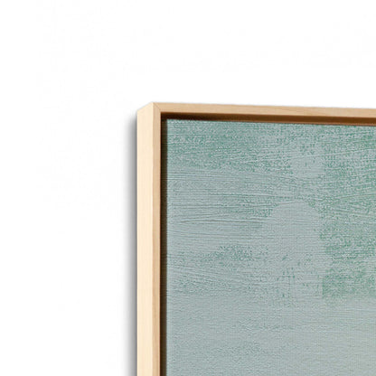 [Color:American Maple], Picture of art in a American Maple frame at an angle