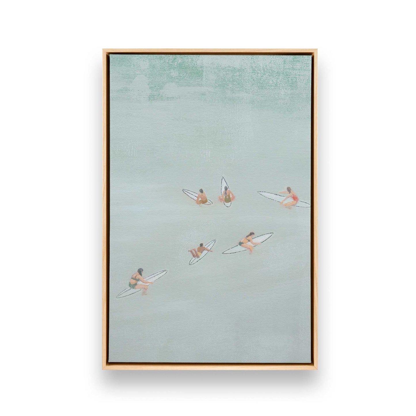 [Color:American Maple], Picture of art in a American Maple frame