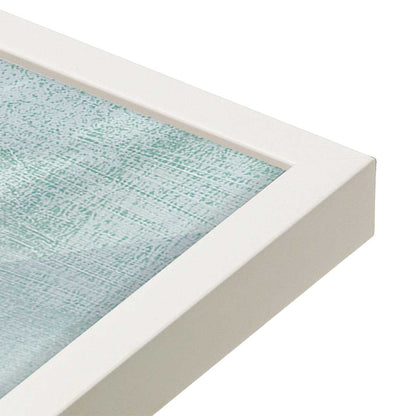 [Color:Opaque White], Picture of art in a Opaque White frame at an angle