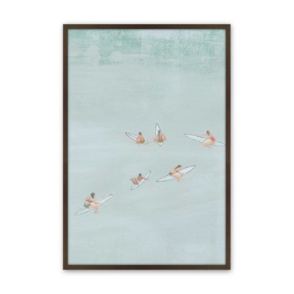 [Color:Belvinder Brown], Picture of art in a Belvinder Brown frame