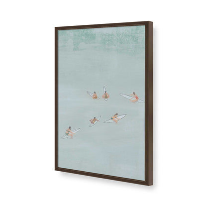 [Color:Belvinder Brown], Picture of art in a Belvinder Brown frame of the corner