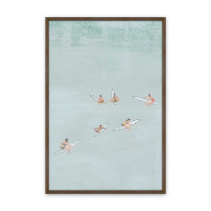 [Color:Walnut], Picture of art in a Walnut frame