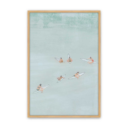 [Color:American Maple], Picture of art in a American Maple frame