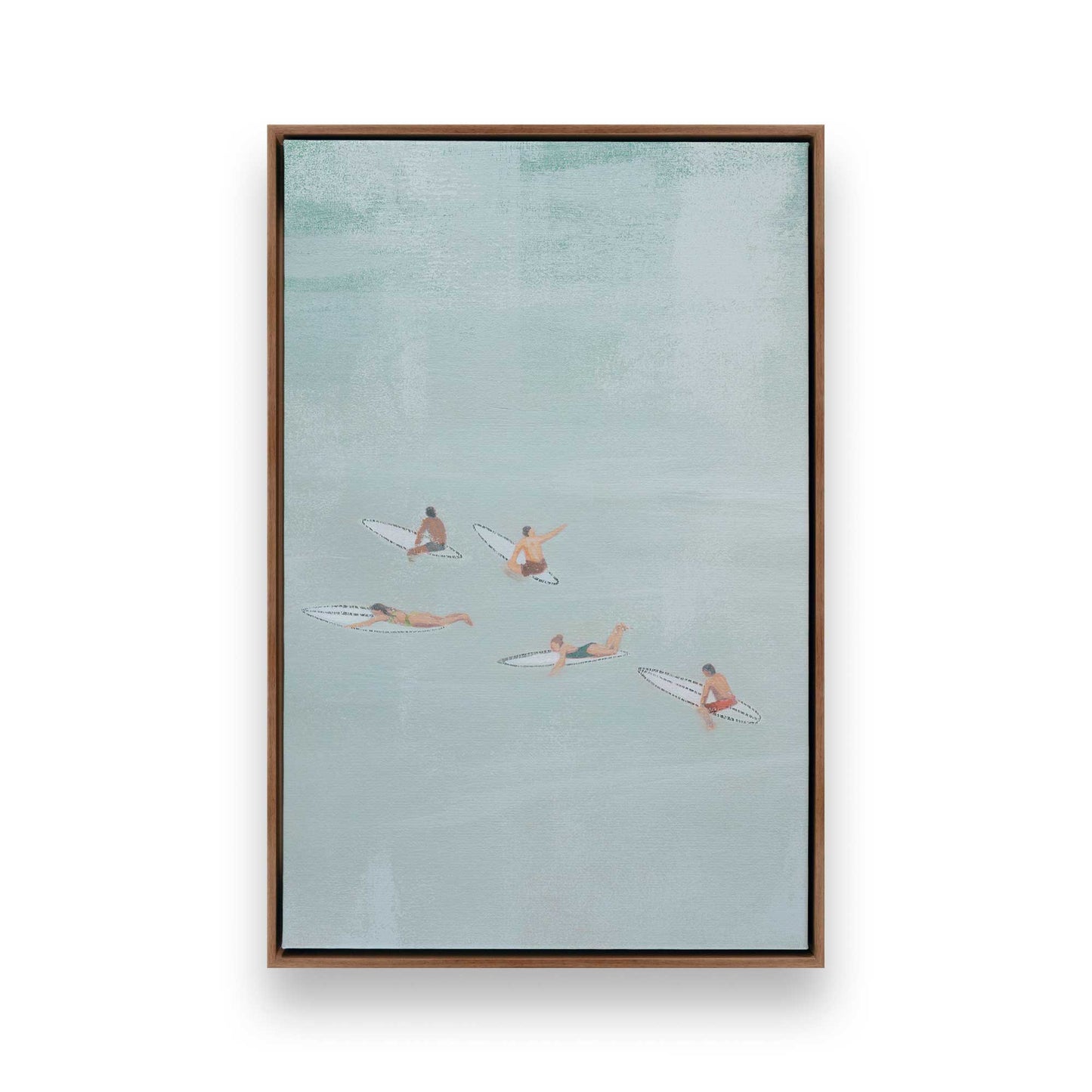 [Color:Walnut], Picture of art in a Walnut frame