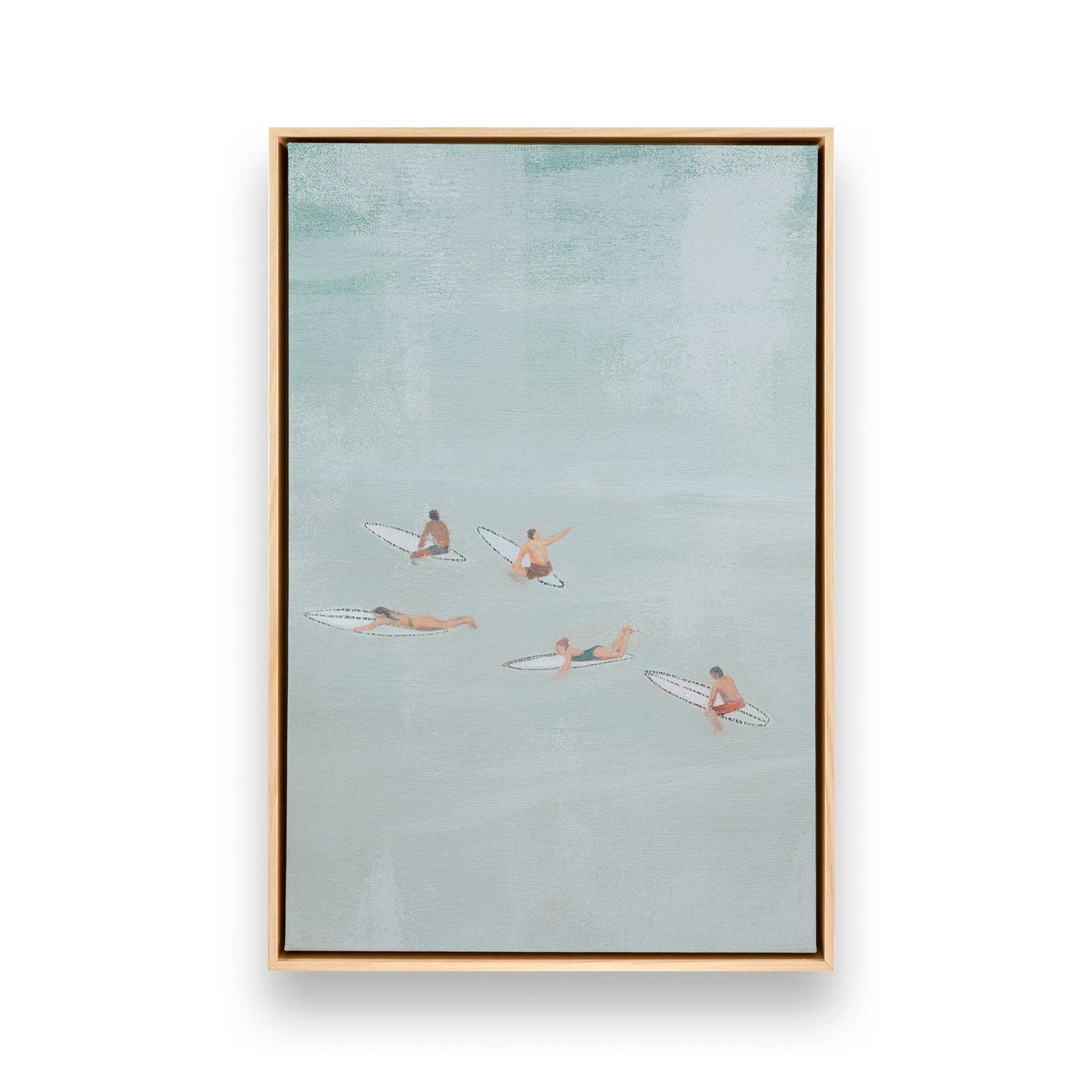 [Color:American Maple], Picture of art in a American Maple frame
