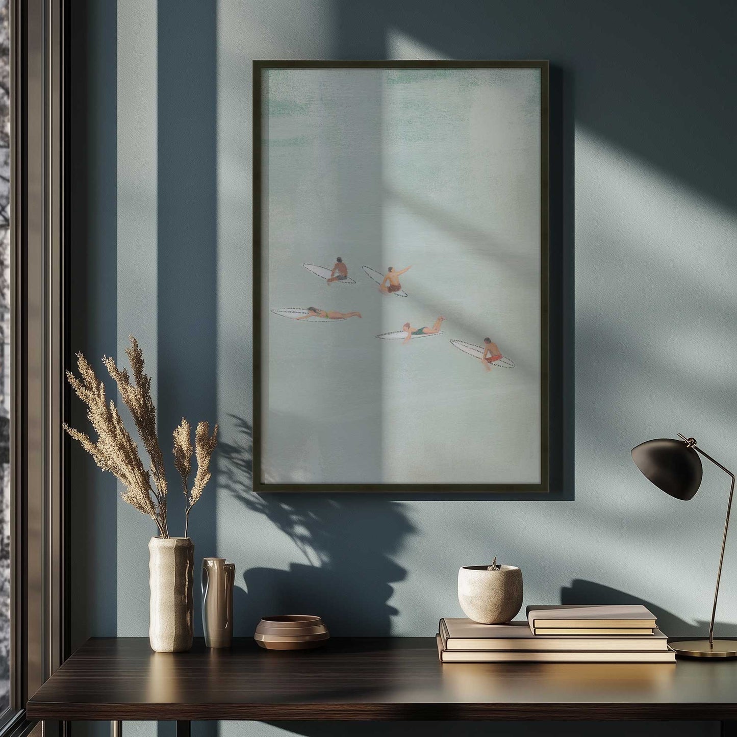 Picture of art in a room