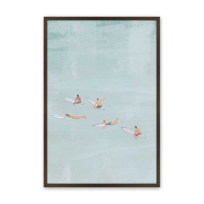 [Color:Brown], Picture of art in a Brown frame