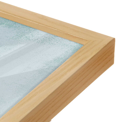 [Color:American Maple], Picture of art in a American Maple frame at an angle