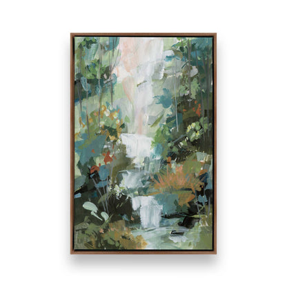 [Color:Walnut], Picture of art in a Walnut frame