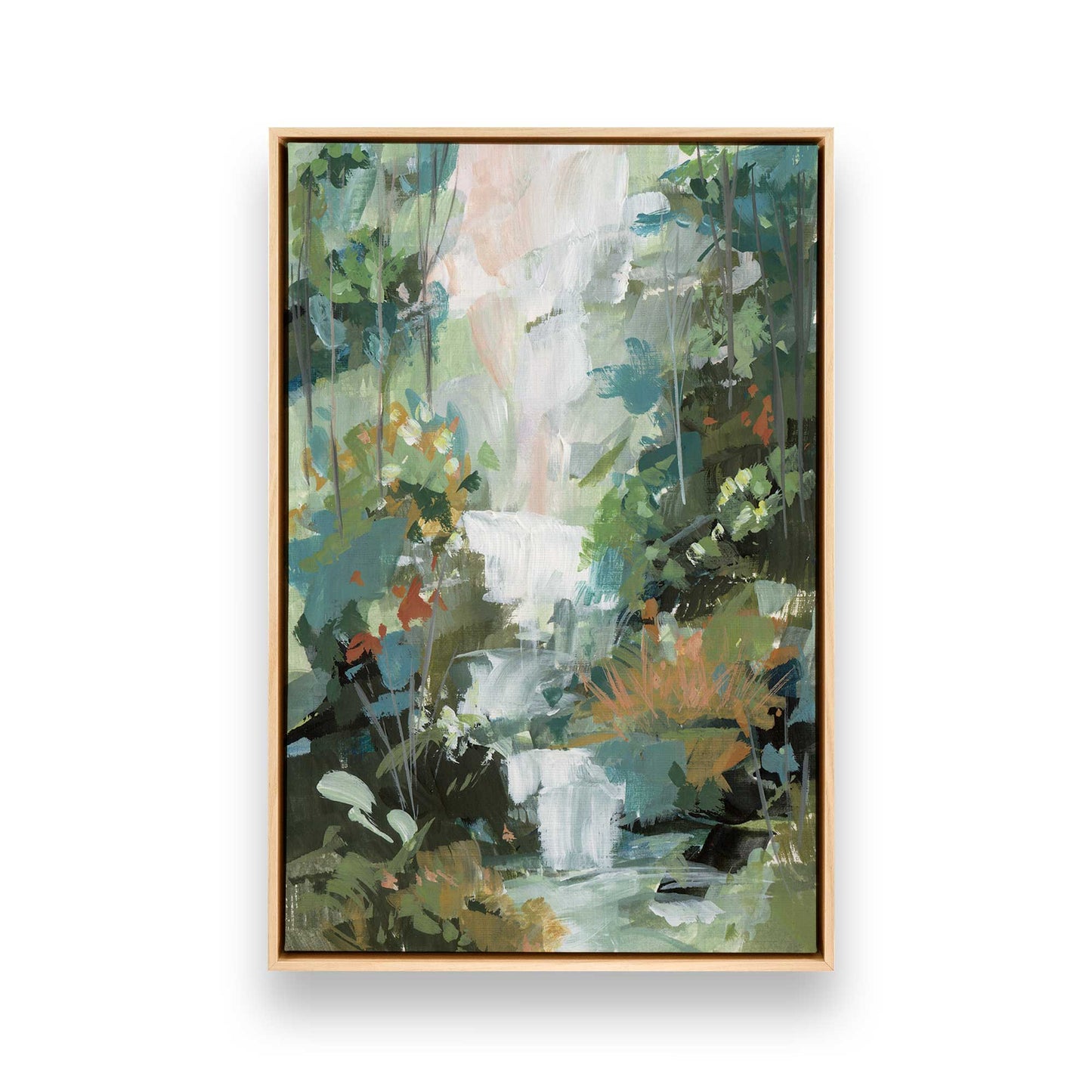 [Color:American Maple], Picture of art in a American Maple frame