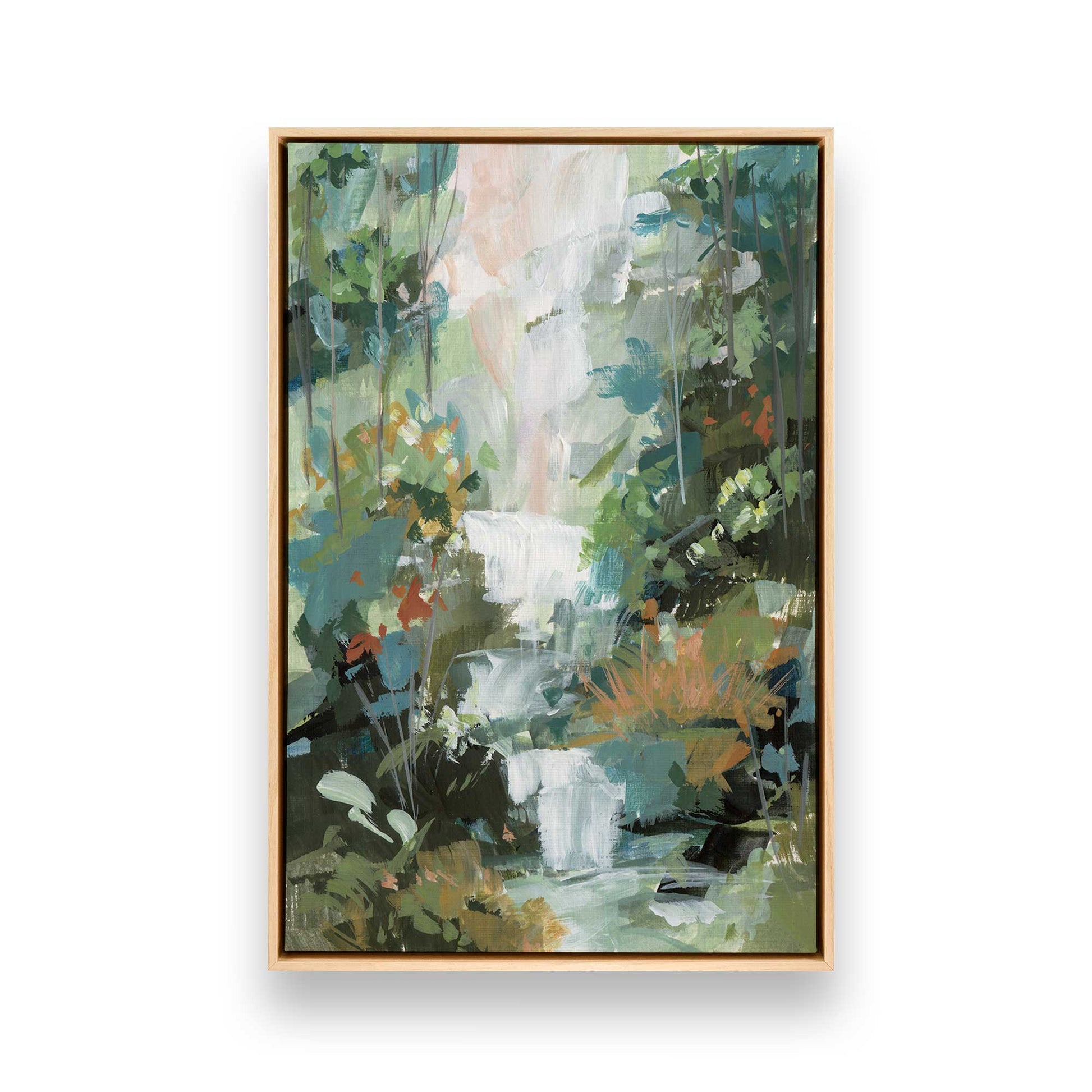 [Color:American Maple], Picture of art in a American Maple frame