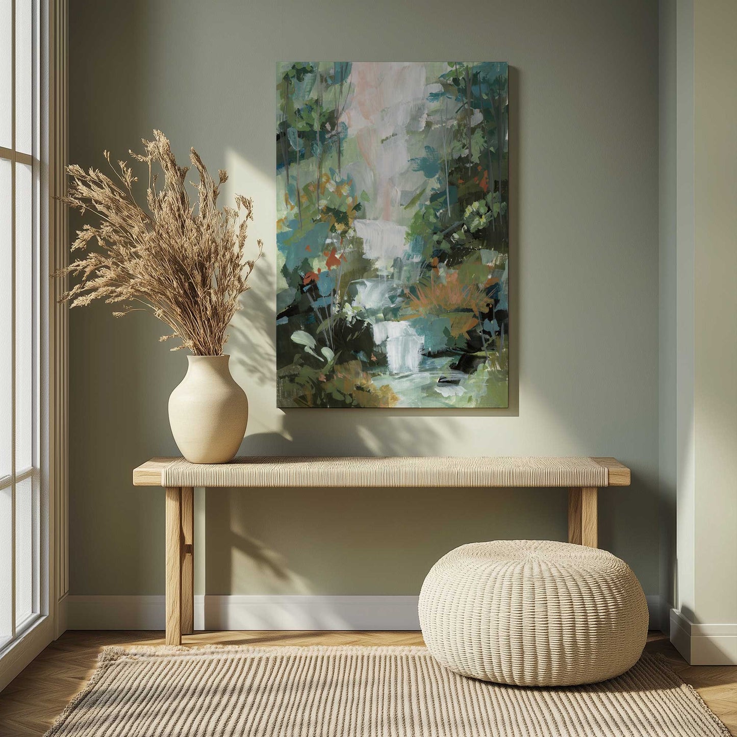Picture of art in a room