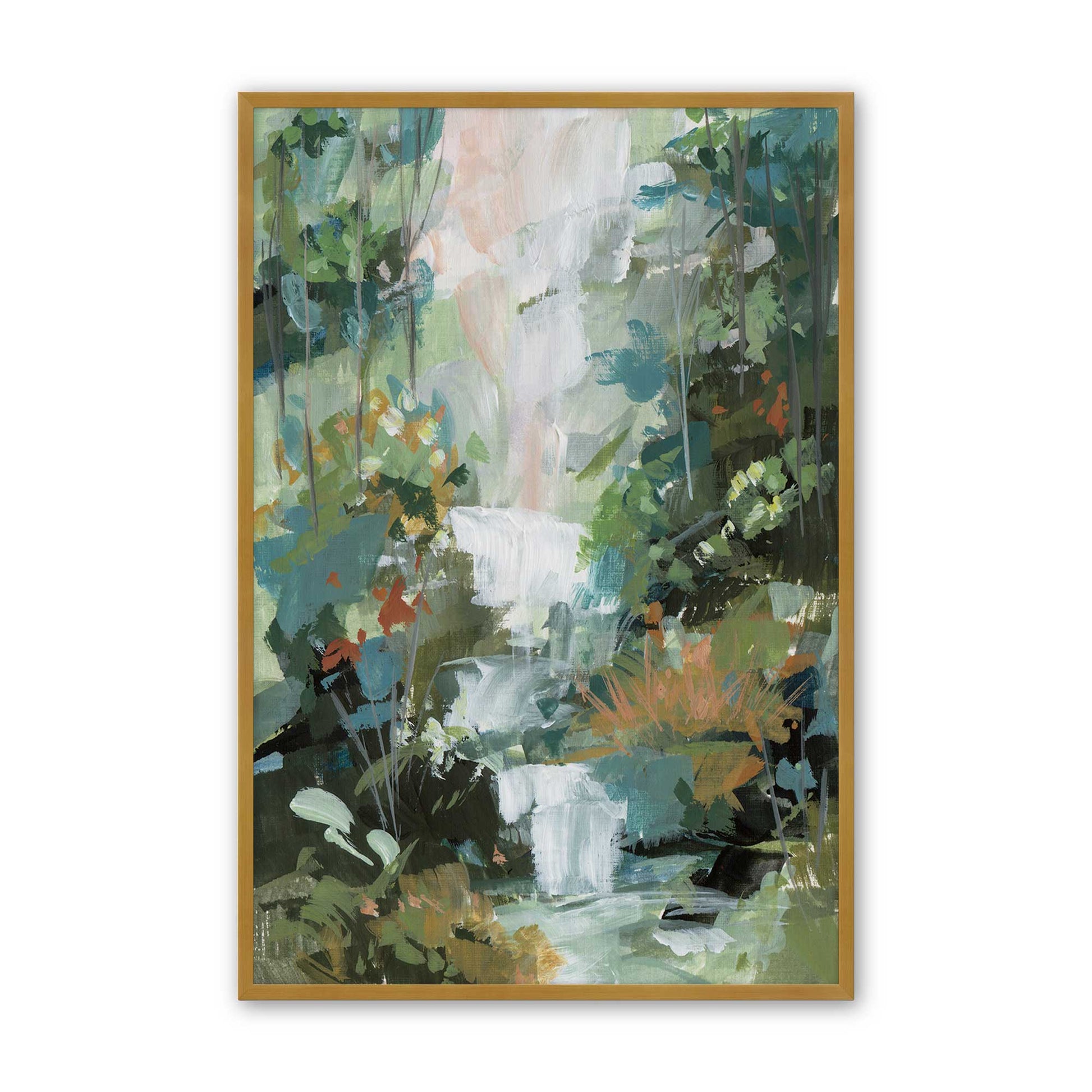 [Color:Polished Gold], Picture of art in a Polished Gold frame