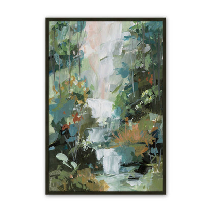 [Color:Satin Black], Picture of art in a Satin Black frame