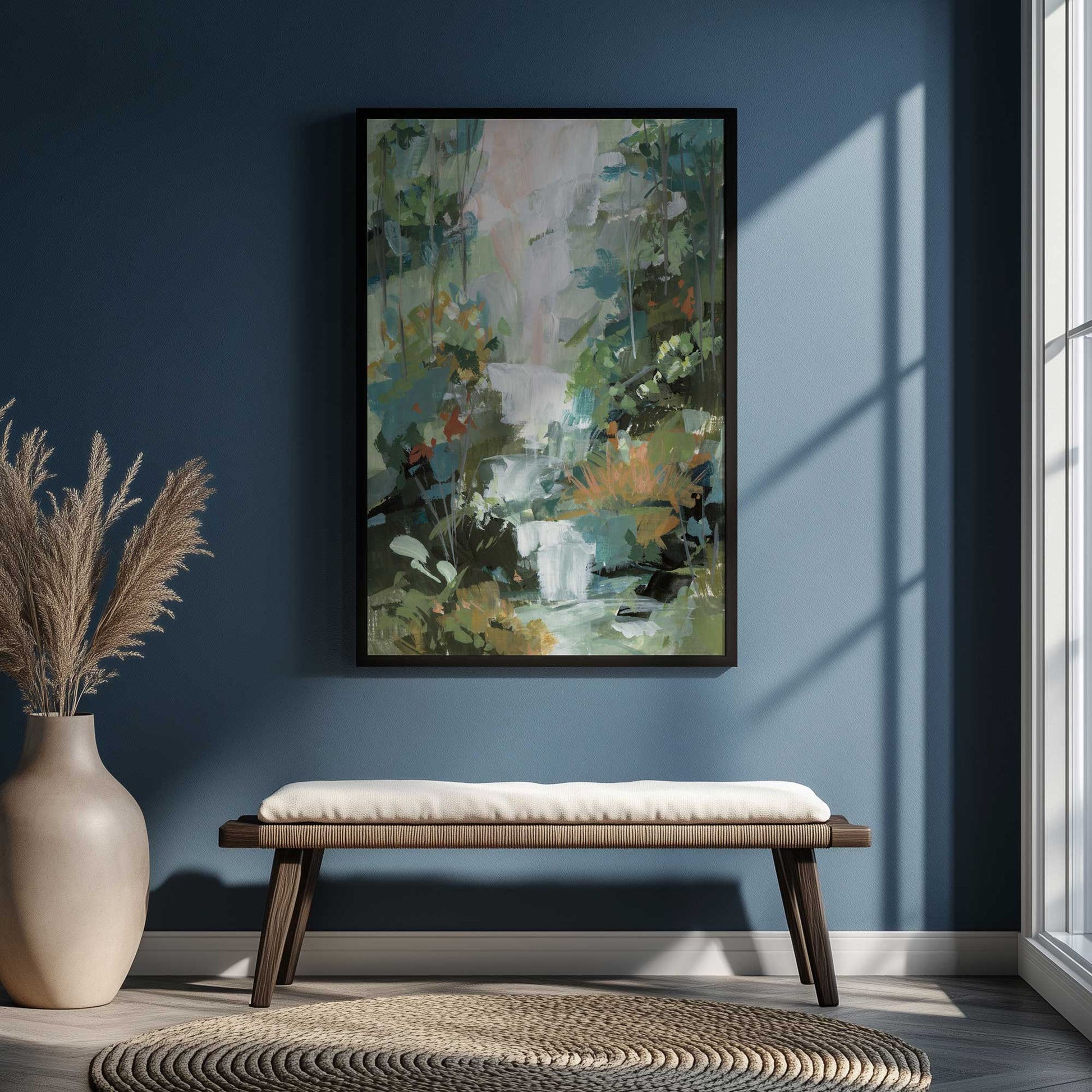 Picture of art in a room