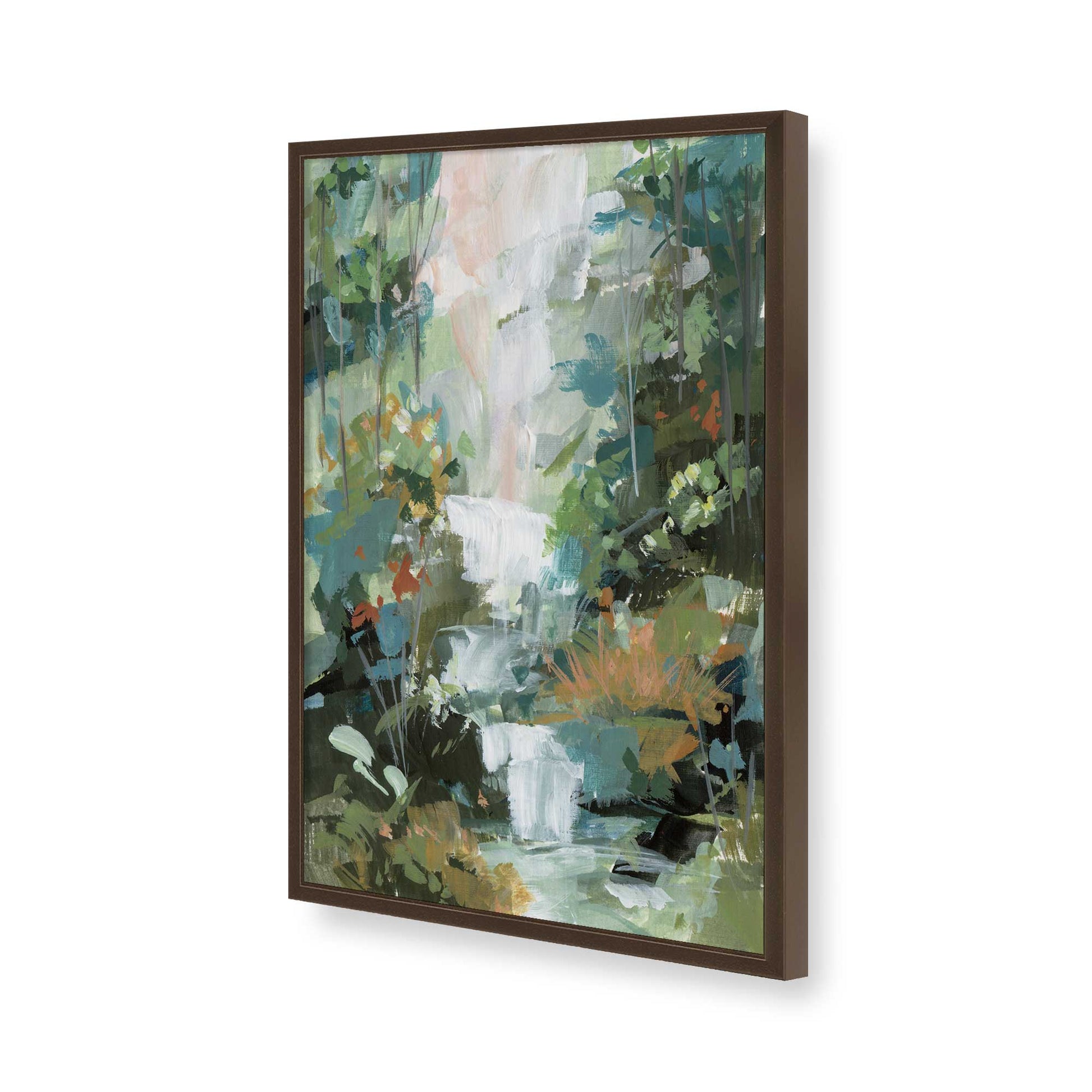 [Color:Belvinder Brown], Picture of art in a Belvinder Brown frame of the corner