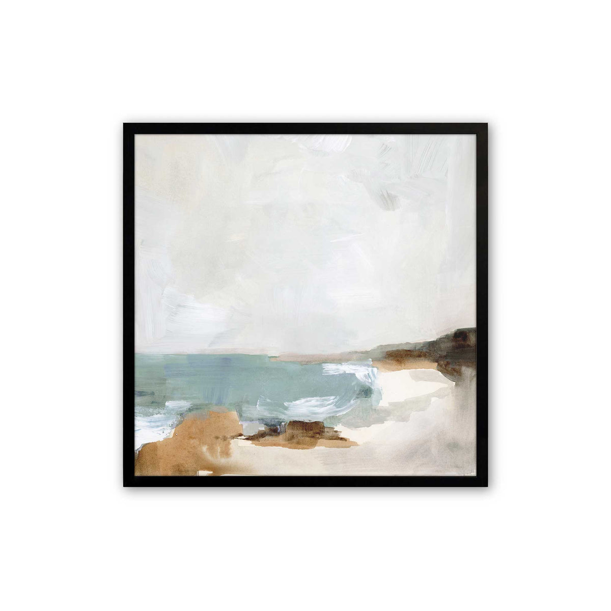 [Color:Satin Black], Picture of art in a Satin Black frame