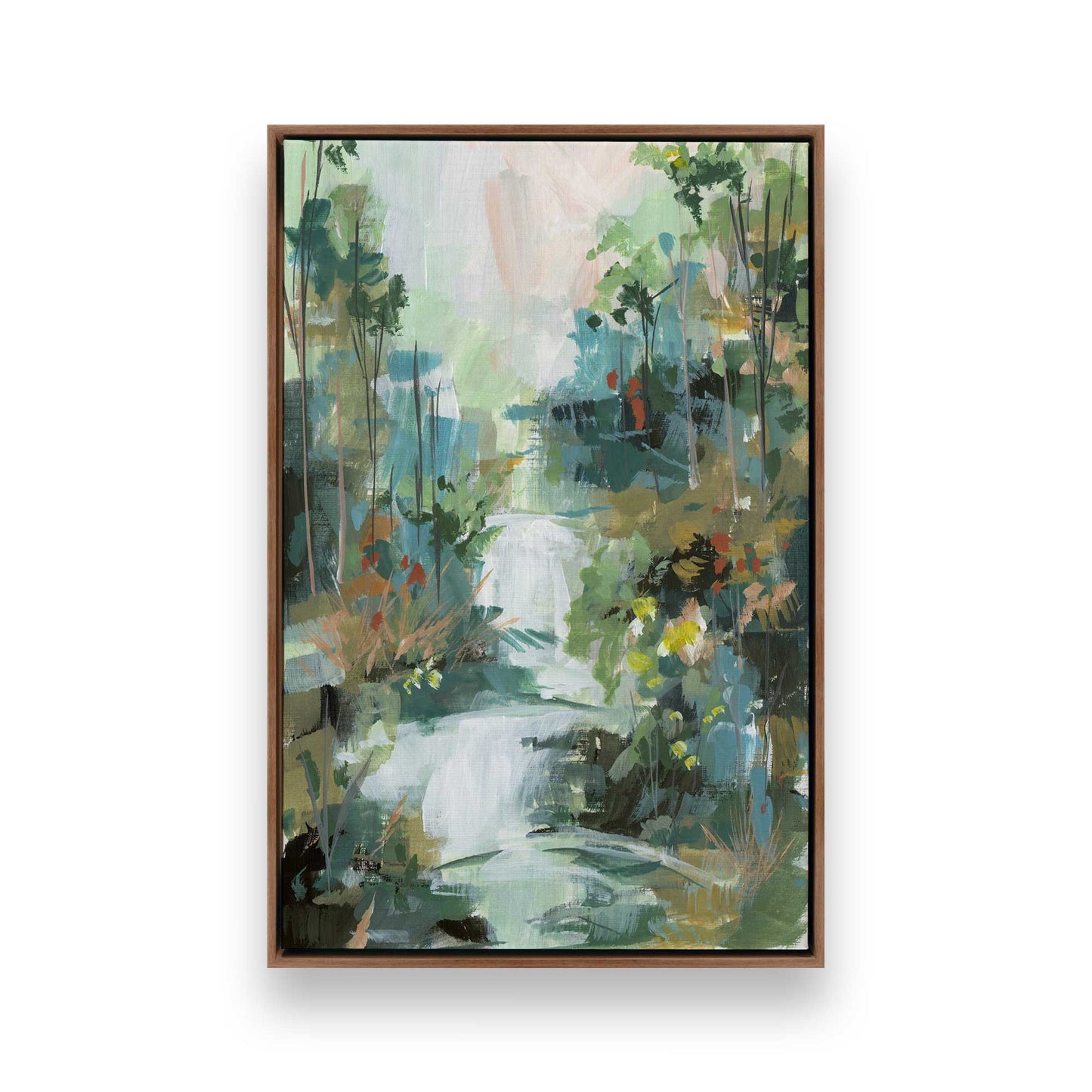 [Color:Walnut], Picture of art in a Walnut frame