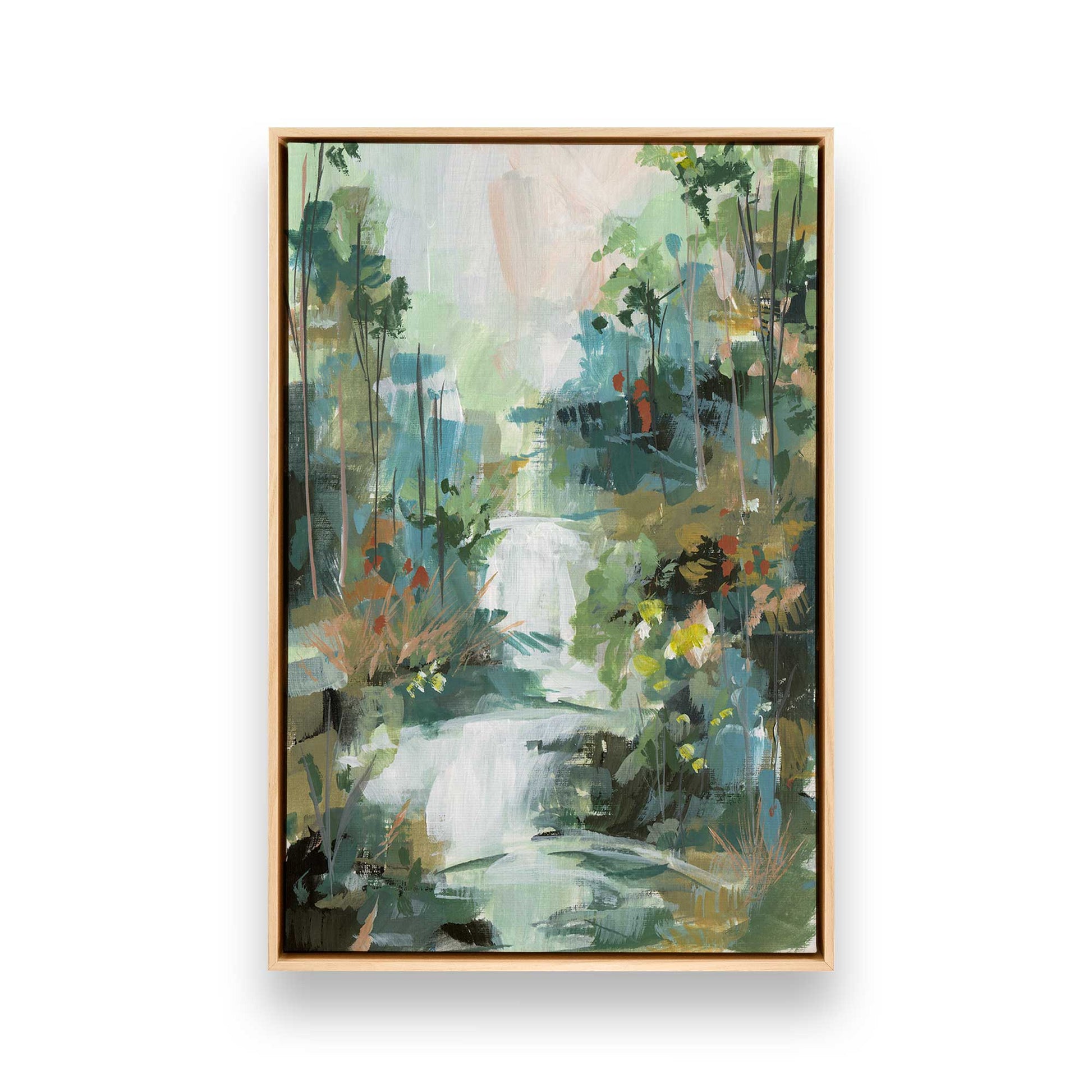 [Color:American Maple], Picture of art in a American Maple frame