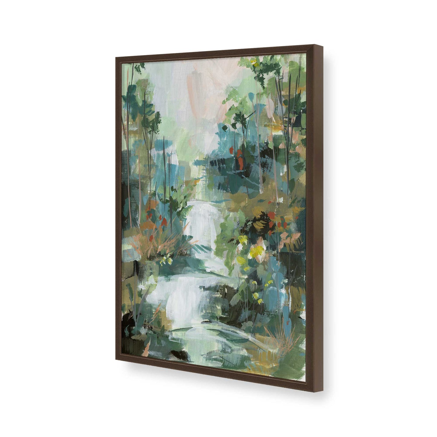 [Color:Belvinder Brown], Picture of art in a Belvinder Brown frame of the corner