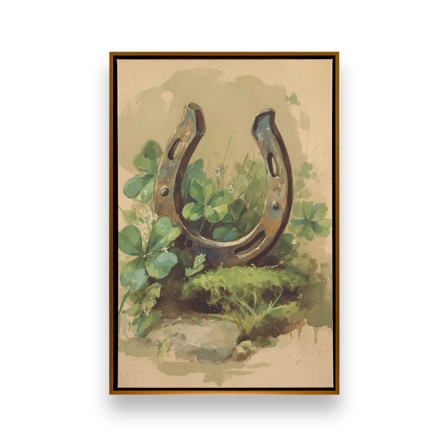 [Color:Polished Gold], Picture of art in a Polished Gold frame