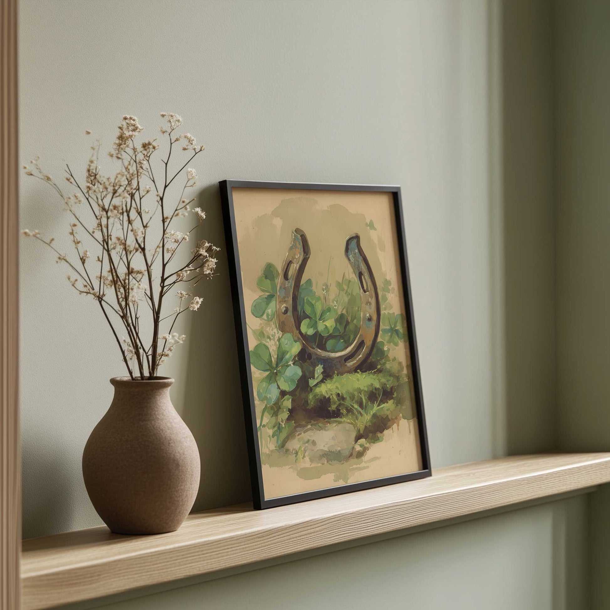 Picture of art in a room