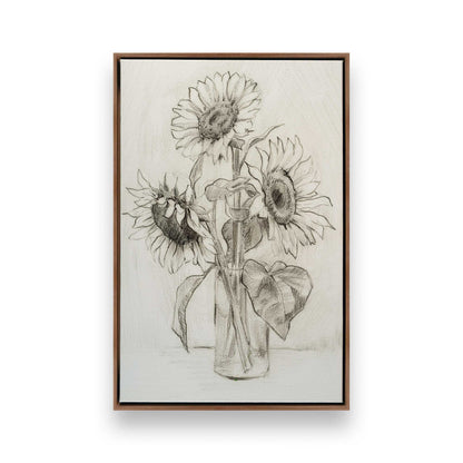 [Color:Walnut], Picture of art in a Walnut frame