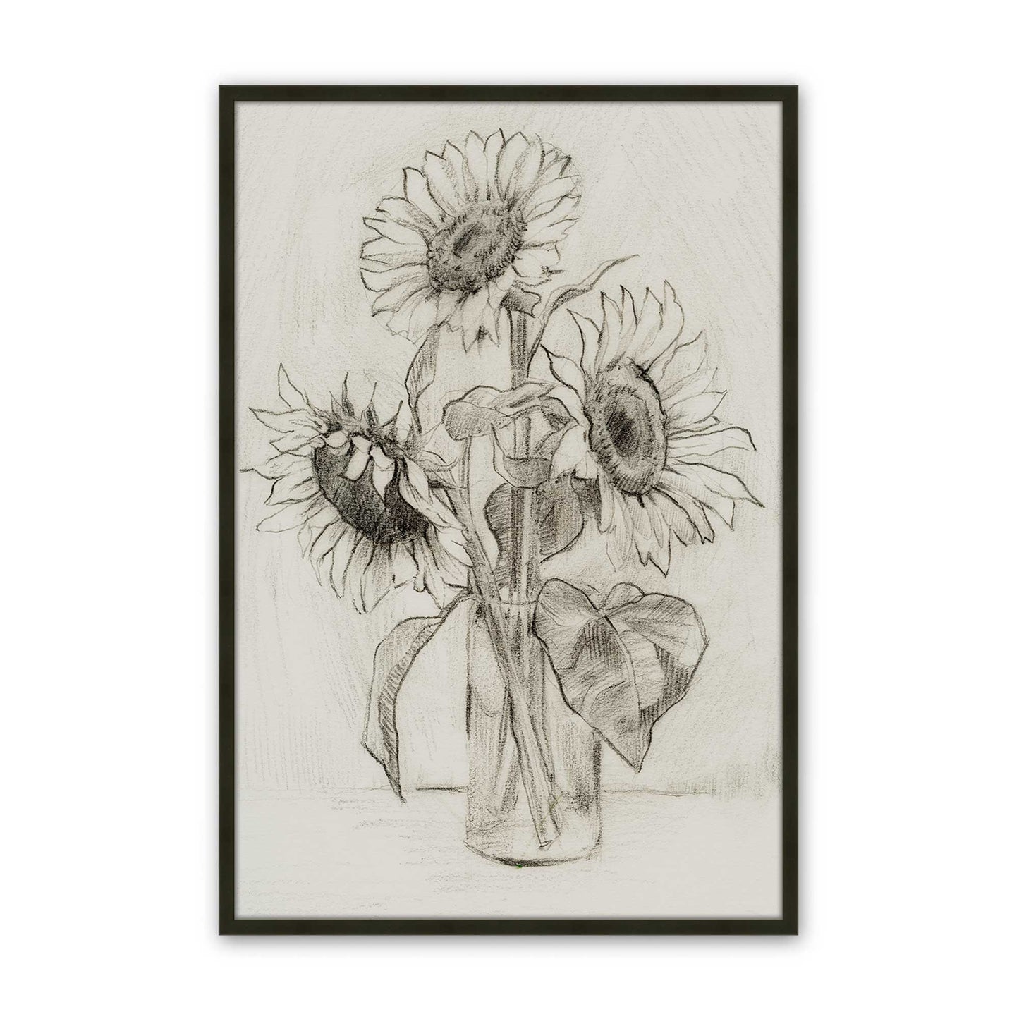 [Color:Satin Black], Picture of art in a Satin Black frame