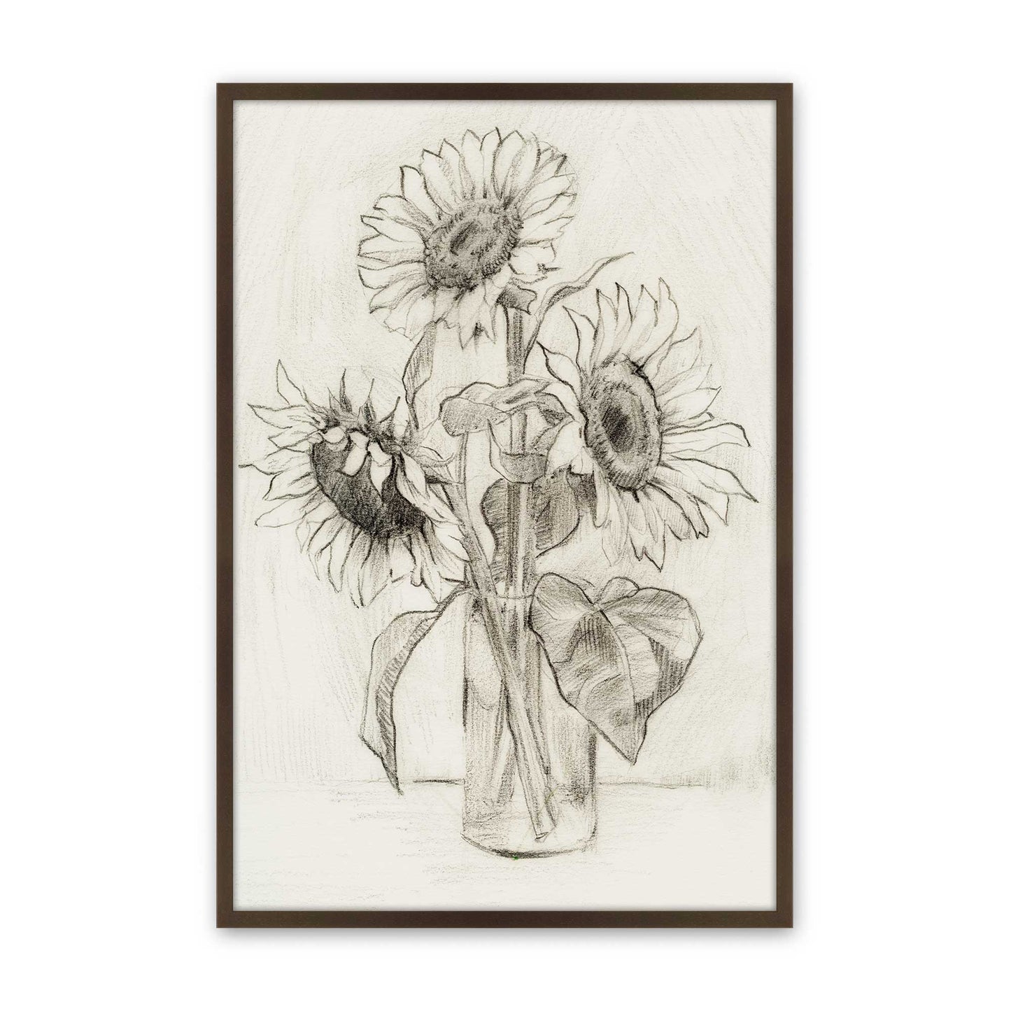 [Color:Brown], Picture of art in a Brown frame