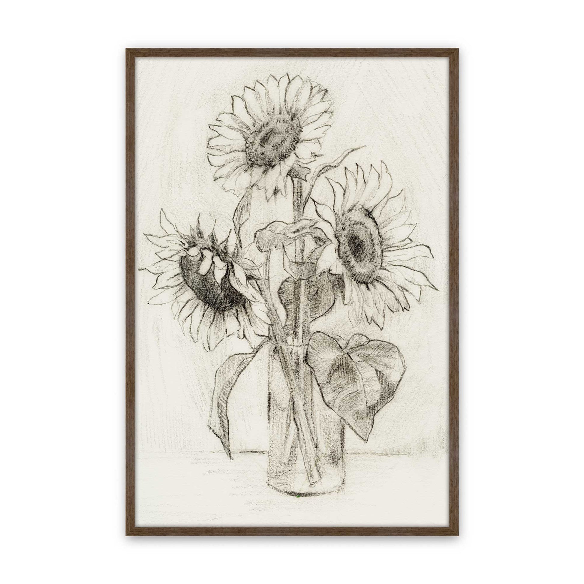 [Color:Walnut], Picture of art in a Walnut frame