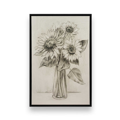 [Color:Satin Black], Picture of art in a Satin Black frame