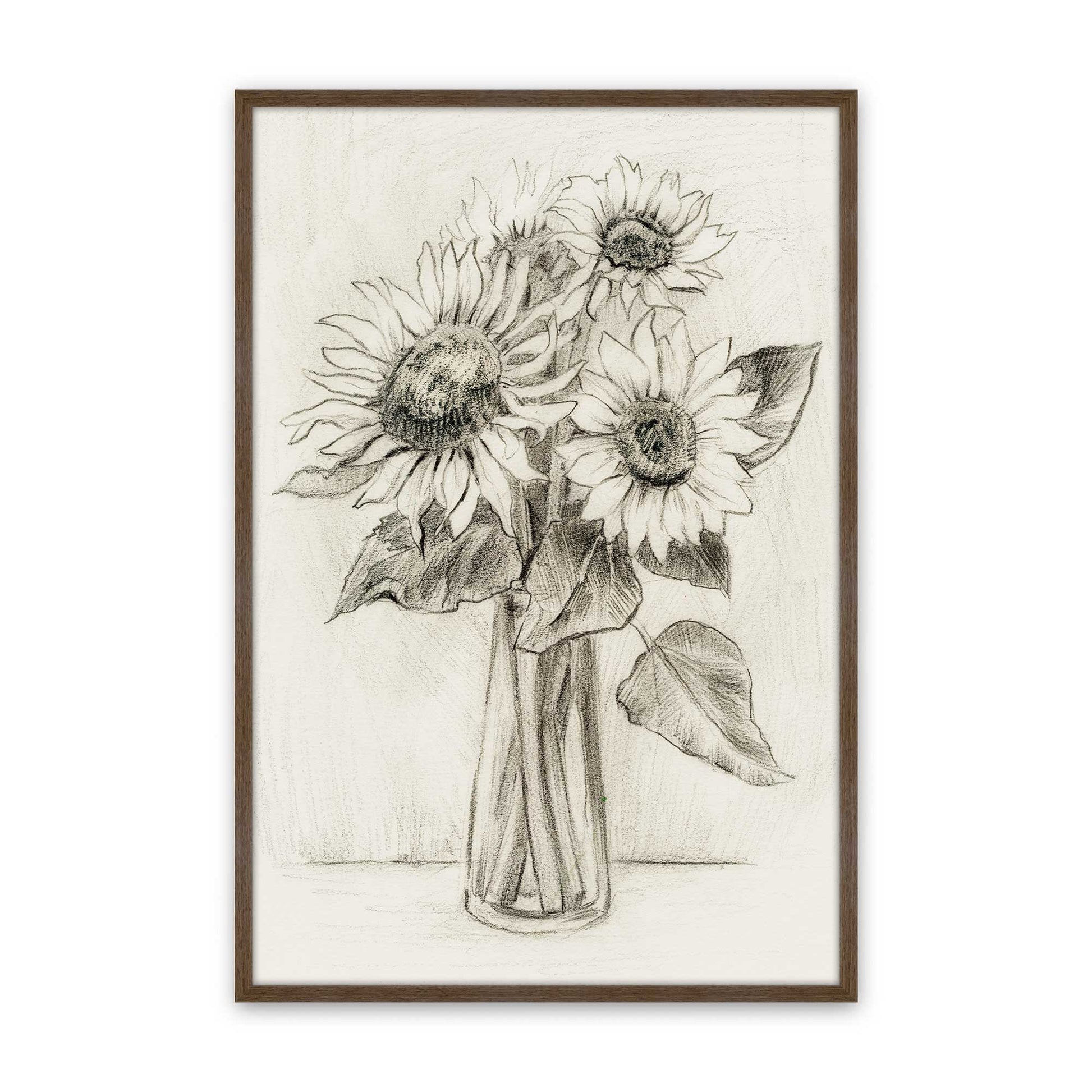 [Color:Walnut], Picture of art in a Walnut frame