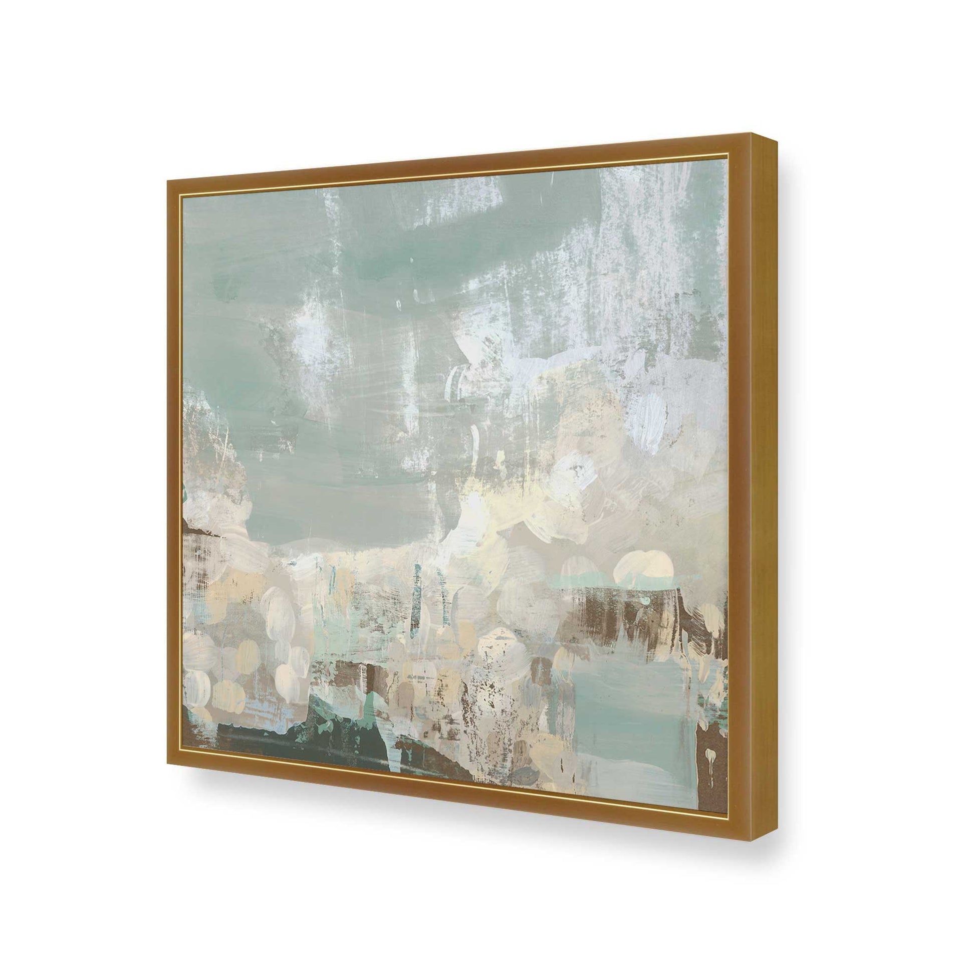 [Color:Polished Gold], Picture of art in a Polished Gold frame of the corner