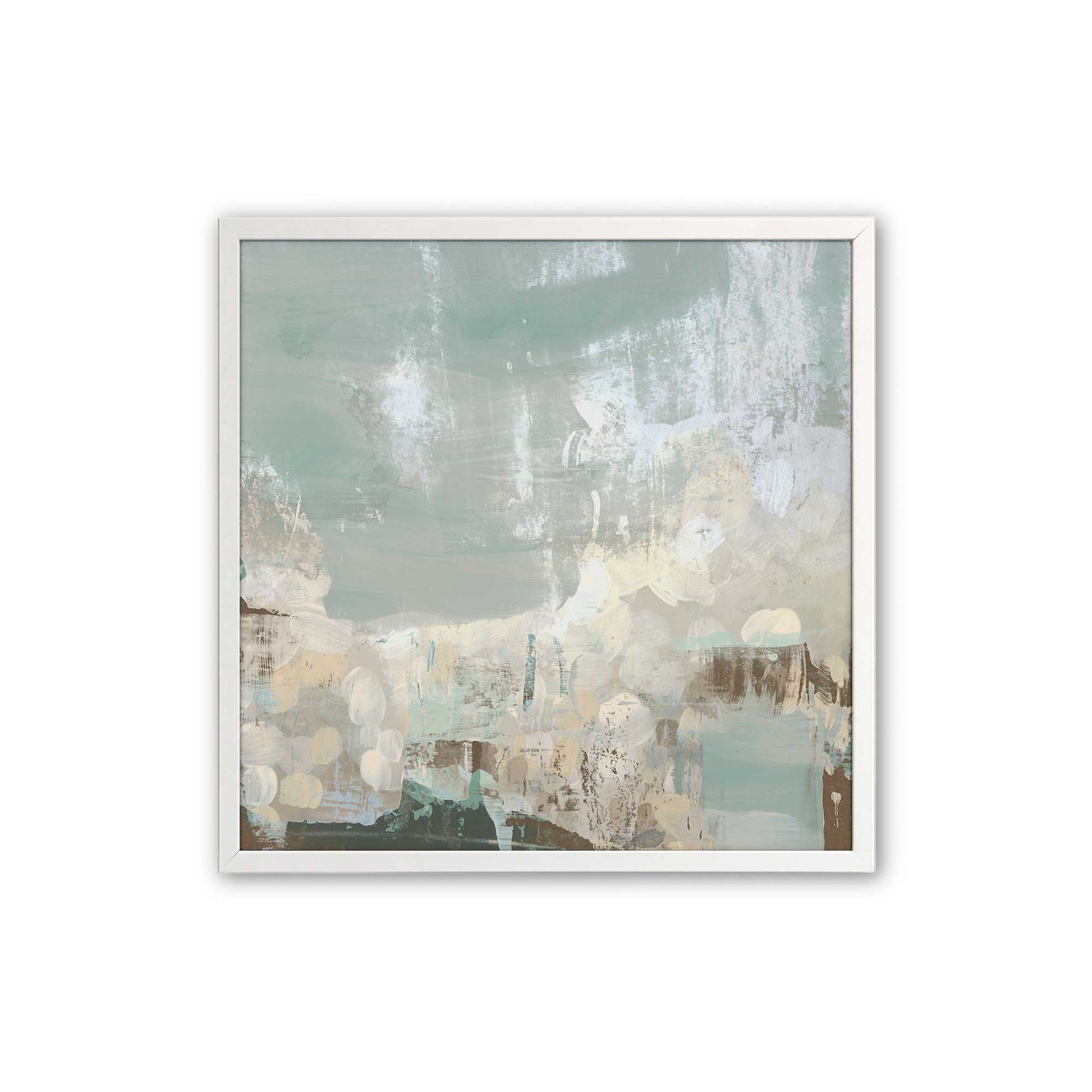 [Color:Opaque White], Picture of art in an Opaque White frame